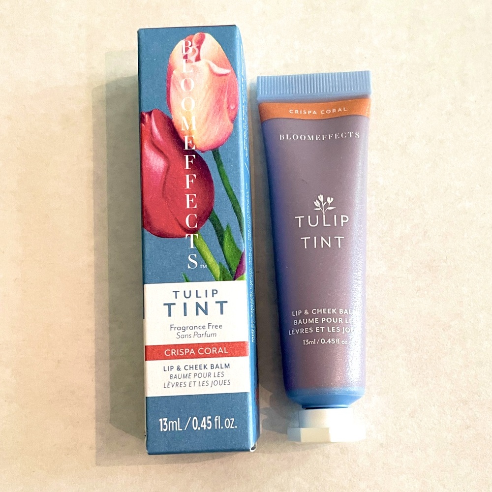 Tulip Tint Lip & Cheek Balm in Crispa Coral by Bloom Effects